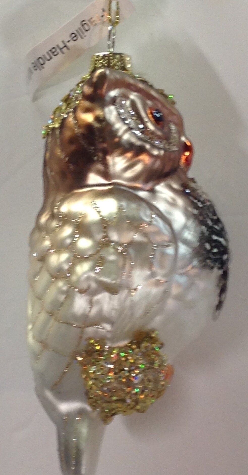 Robert Stanley Christmas Ornament Feathered Owl New w/Tags Etsy