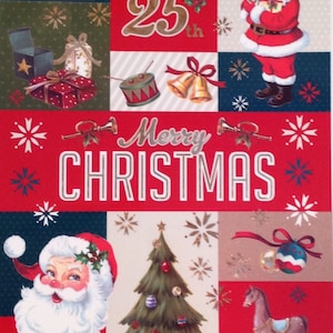 Vinyl Static Window Clings Merry Christmas Tree Joy Santa Claus Gifts