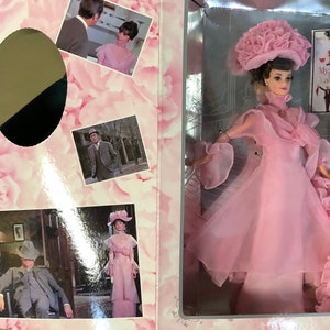 Mattel Barbie Eliza My Fair Lady Ostatnia scena w różu 1995 #15501 NRFB