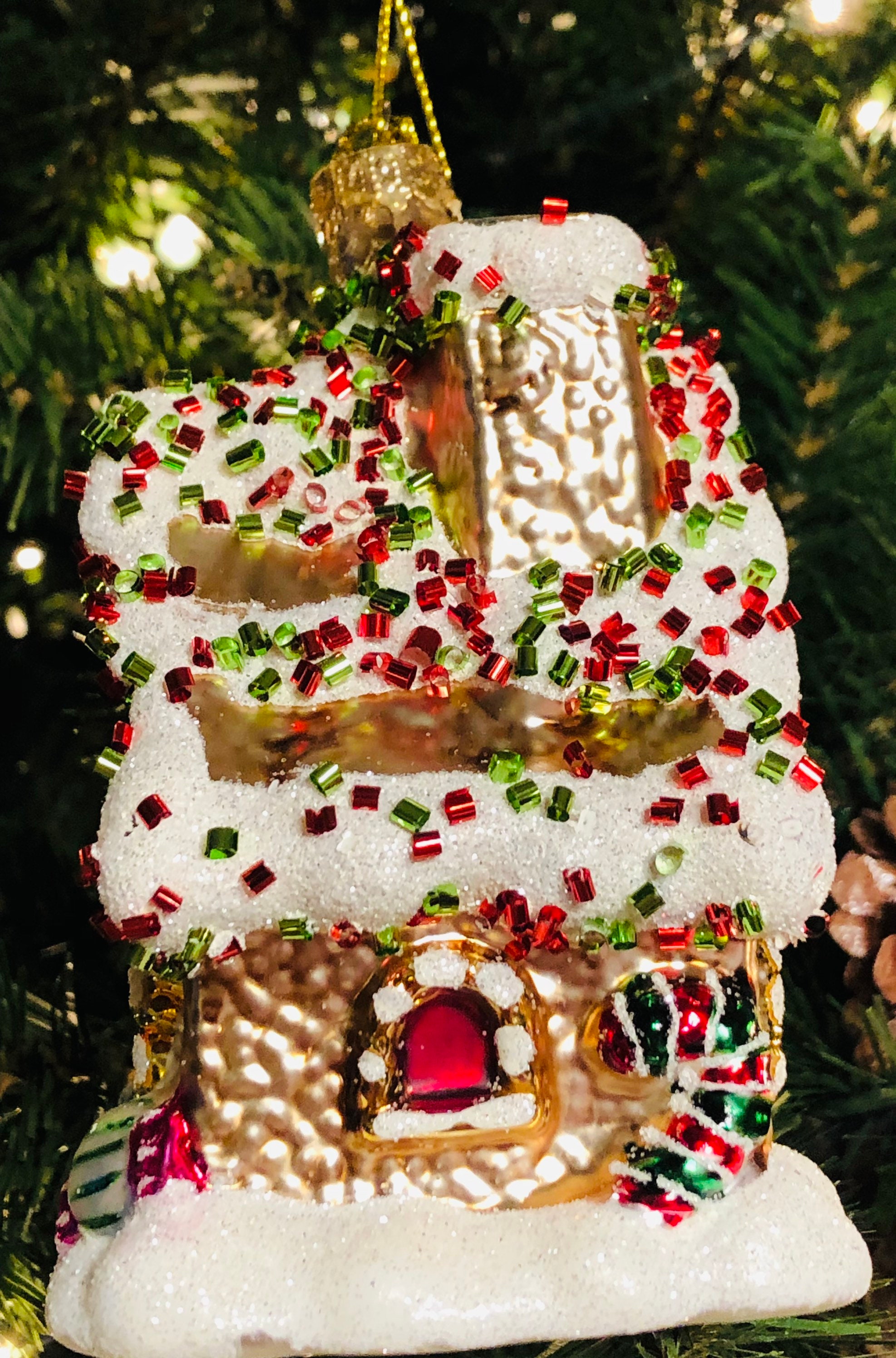 Robert Stanley Christmas Ornament Glass Gingerbread Man Figurine Ginger  Bread -  Sweden