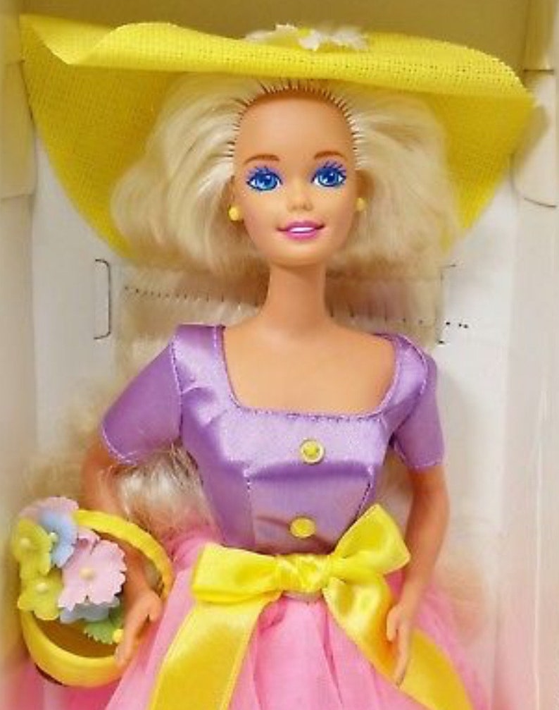 Avon Spring Blossom Barbie Doll 15201 NRFB 1995 Special | Etsy