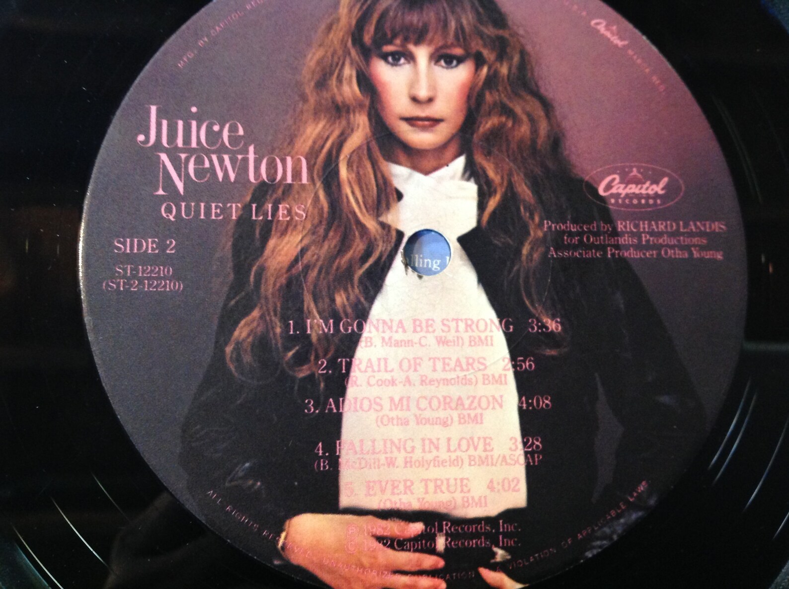 Juice Newton Quiet Lies 1983 Original Vinyl LP Record Album Etsy