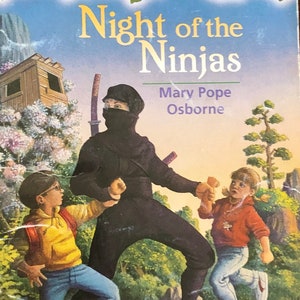 Magic Tree House Night of the Ninjas Childrens Book Mary Pope Osborne ...