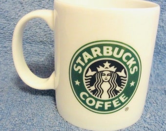 Starbucks Mermaid Classic Logo Ceramic Coffee Mug