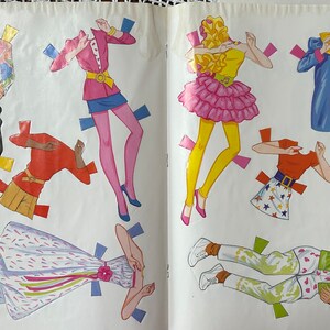 Mattel Vintage Barbie and the Rockets Paper Doll Book 1986 Uncut - Etsy