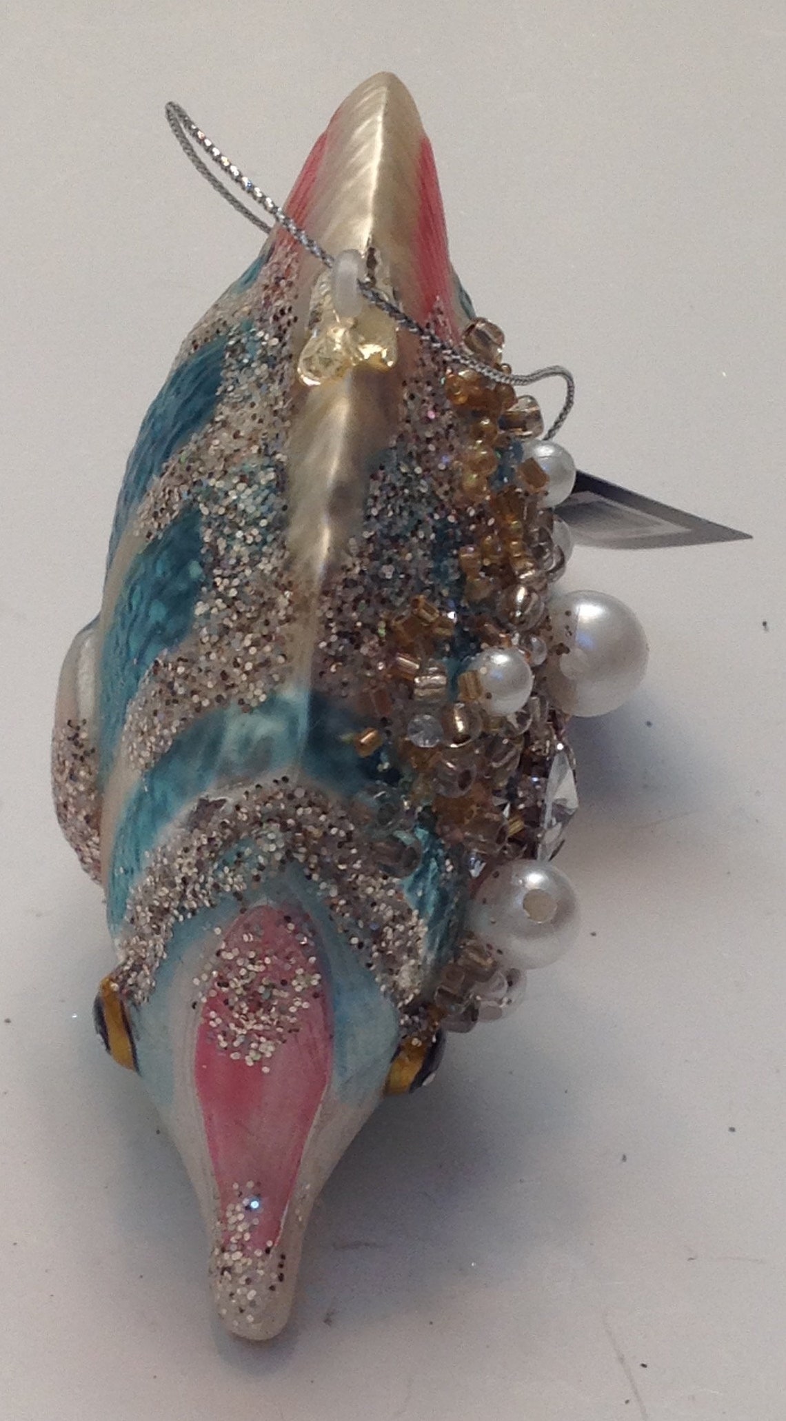 Robert Stanley Christmas Ornament Jeweled Tropcal Fish Etsy