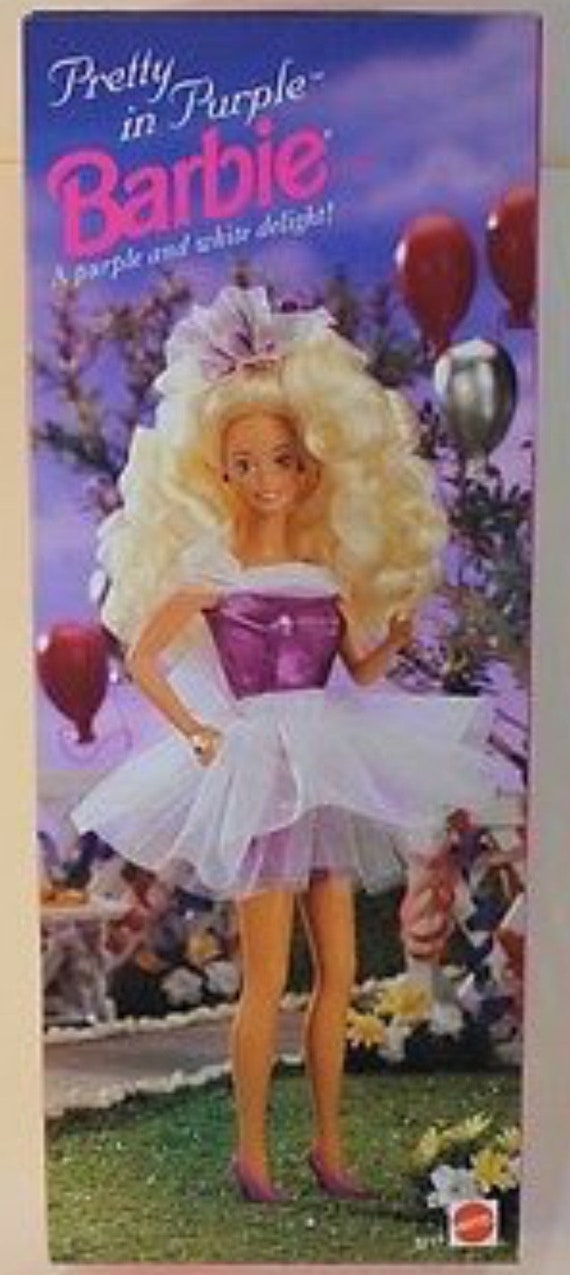 Pretty in purple barbie deals