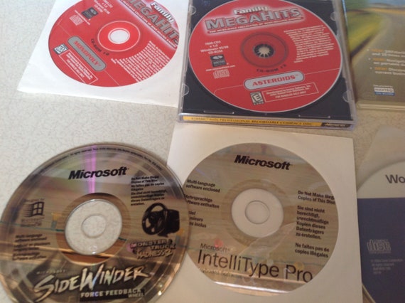 Microsoft Computer Software Lot of 8 CD Roms Streets & Trips