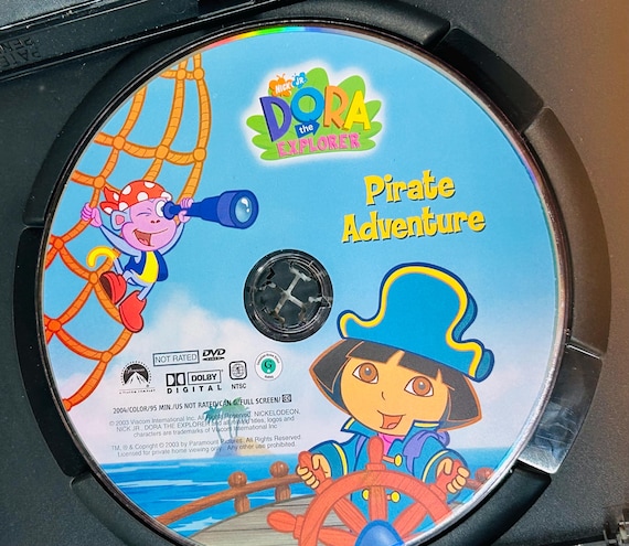 Dora the Explorer Pirate Adventure DVD Childrens Movie Animated - Etsy