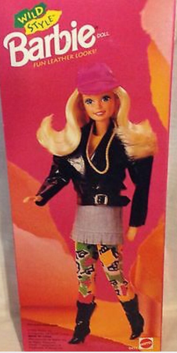 Wild Style Barbie Doll Target NRFB Rare Vintage 1992 Mattel NRFB
