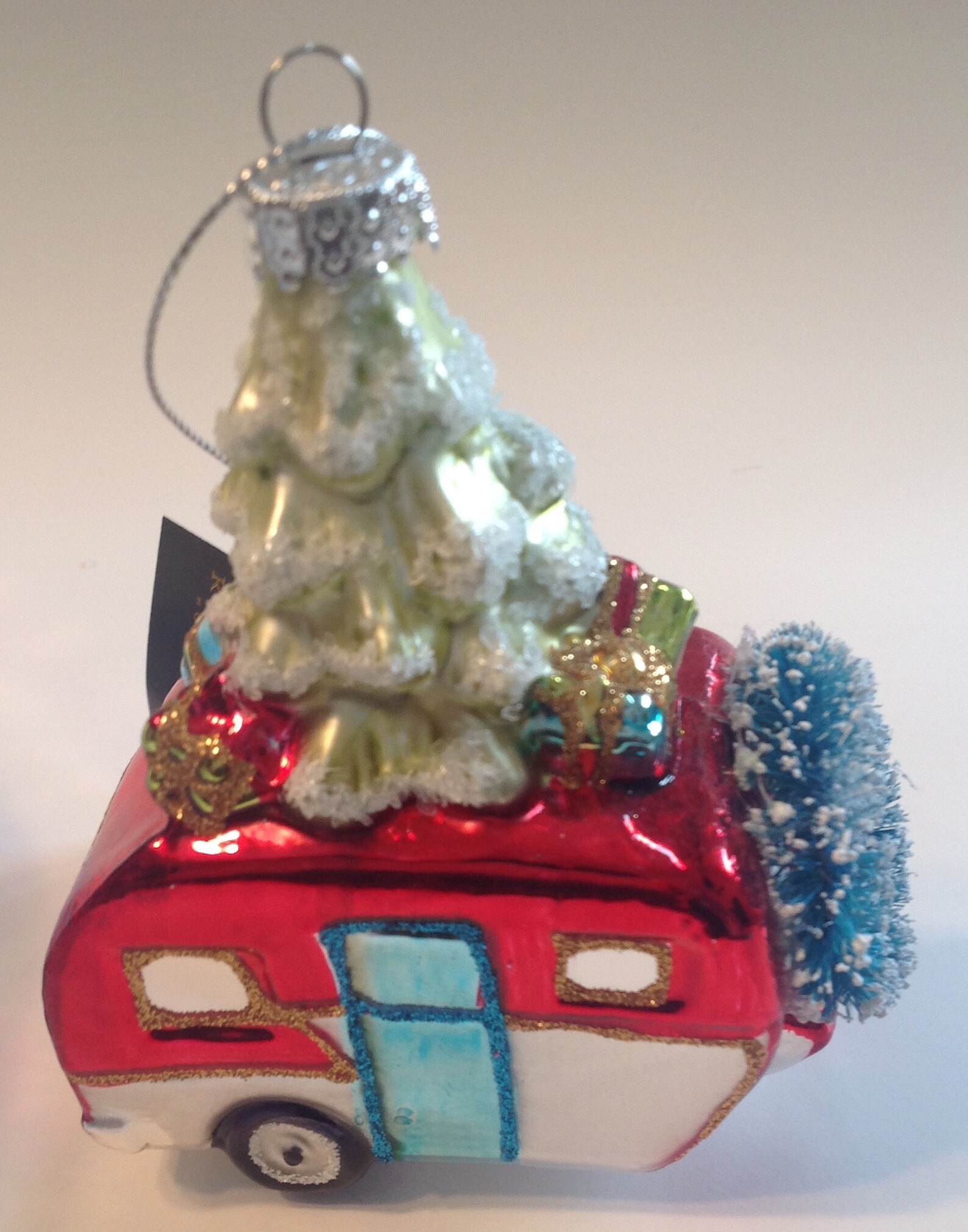 Robert Stanley Christmas Ornament Glass Retro Camper Travel Etsy