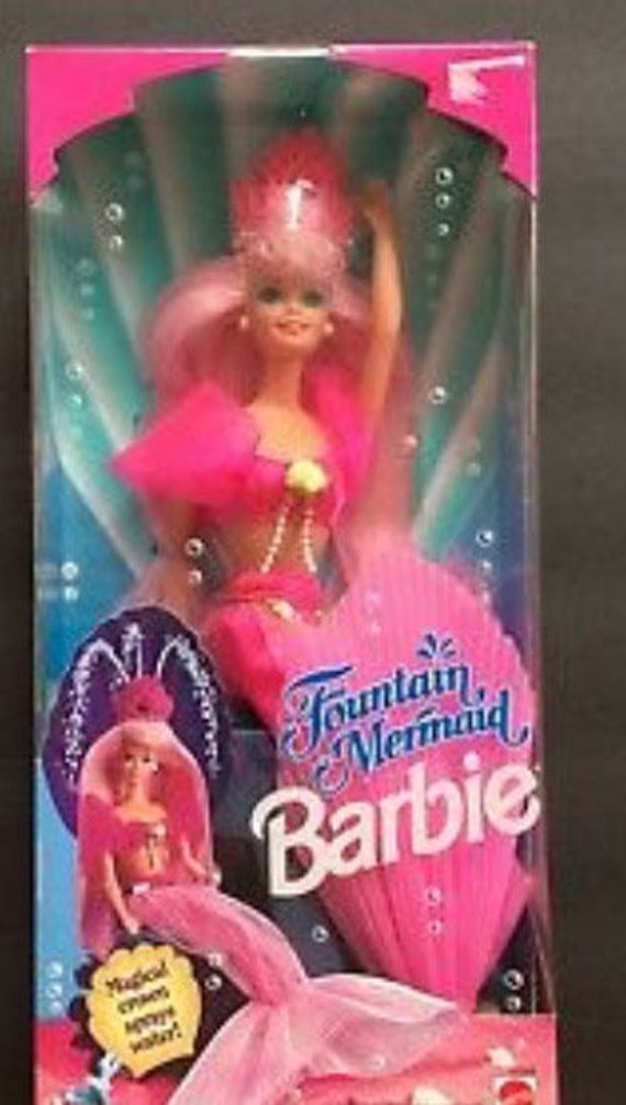 fountain mermaid barbie 1993