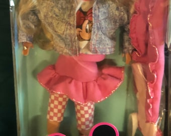 Mattel Disney Charakter Mode Barbie Puppe 1990 NRFB #4385 Limitierte Auflage Vintage