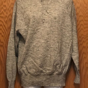 Ruffhewn Womens Size Large Hooded Gray Sweatshirt Hoodie