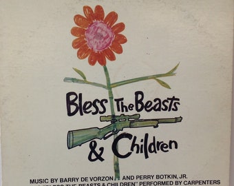 Bless The Beasts & Children Carpenters Soundtrack 1971 Original Vinyl LP Record Album SP4322