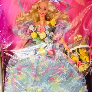 Mattel Barbie 1994 Lenteboeket Enchanted Seasons #12989 Limited Edition