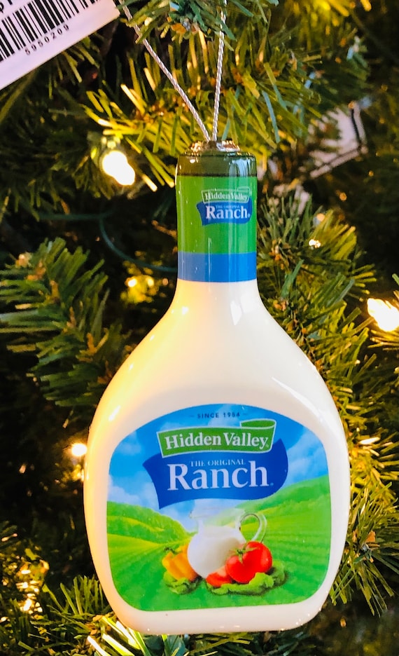 Christmas Ornament Hidden Valley Ranch Salad Dressing Ruz - Etsy