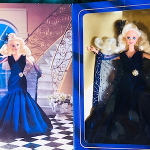 Mattel Sapphire Dream Barbie Doll 1995 NRFB #13255 Society Style Special Ed