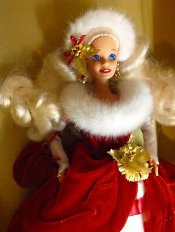 Peppermint Princess Christmas Barbie Doll 1994 Mattel #13598