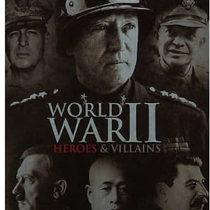 DVD World War II Heroes & Villains Set di 3 dischi
