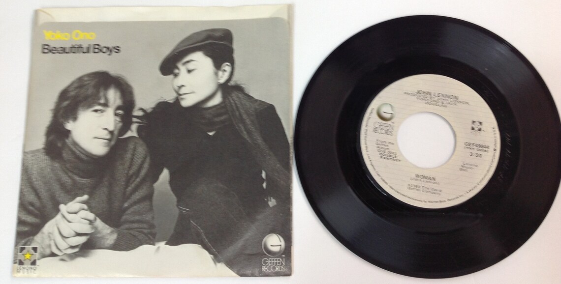 John Lennon Yoko Ono Beautiful Boys Woman Original Vinyl