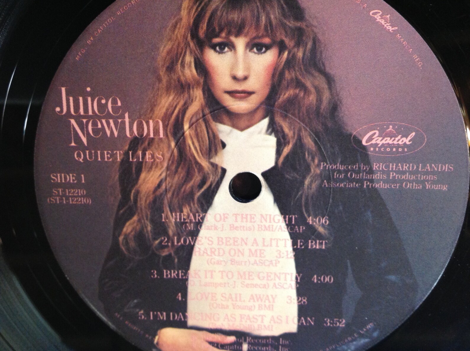 Juice Newton Quiet Lies 1983 Original Vinyl LP Record Album Etsy
