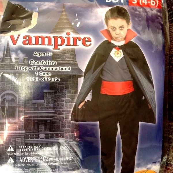 Vampire Costume - Etsy