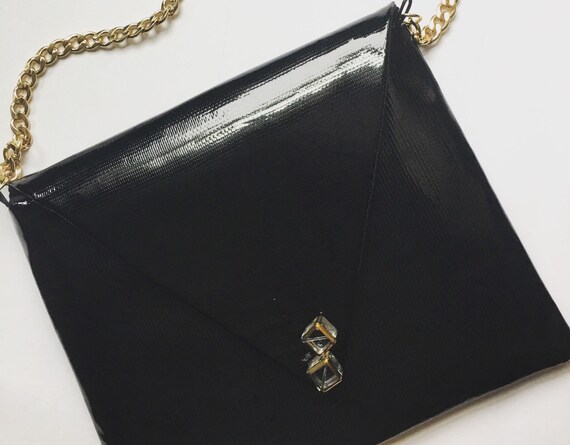black patent clutch bags for weddings