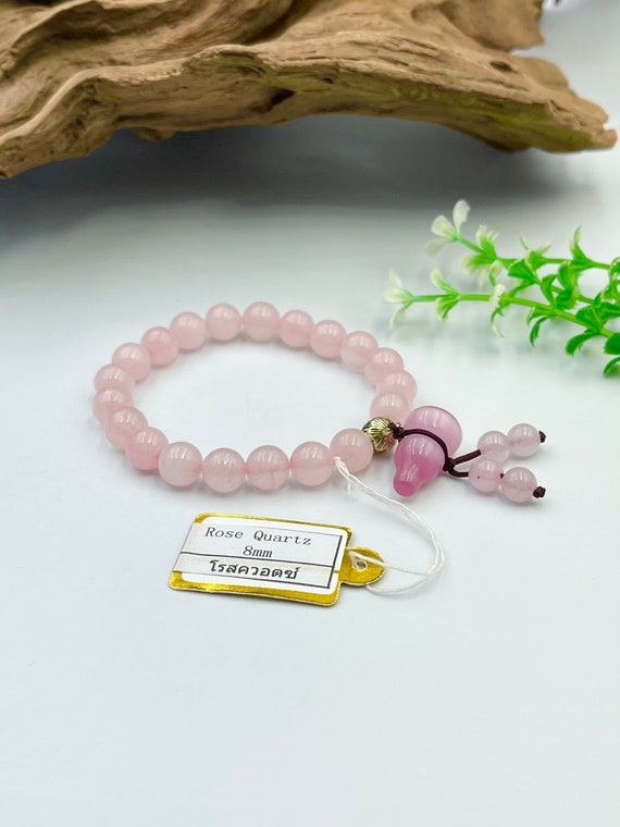 Natural Quartz Inspirational Stretch Bracelet By Pink Box - Yahoo