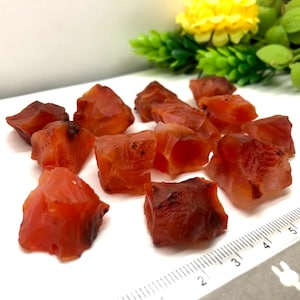 Rough Carnelian Stone / Raw Carnelian Agate Stone / African Rough Stone Carnelian