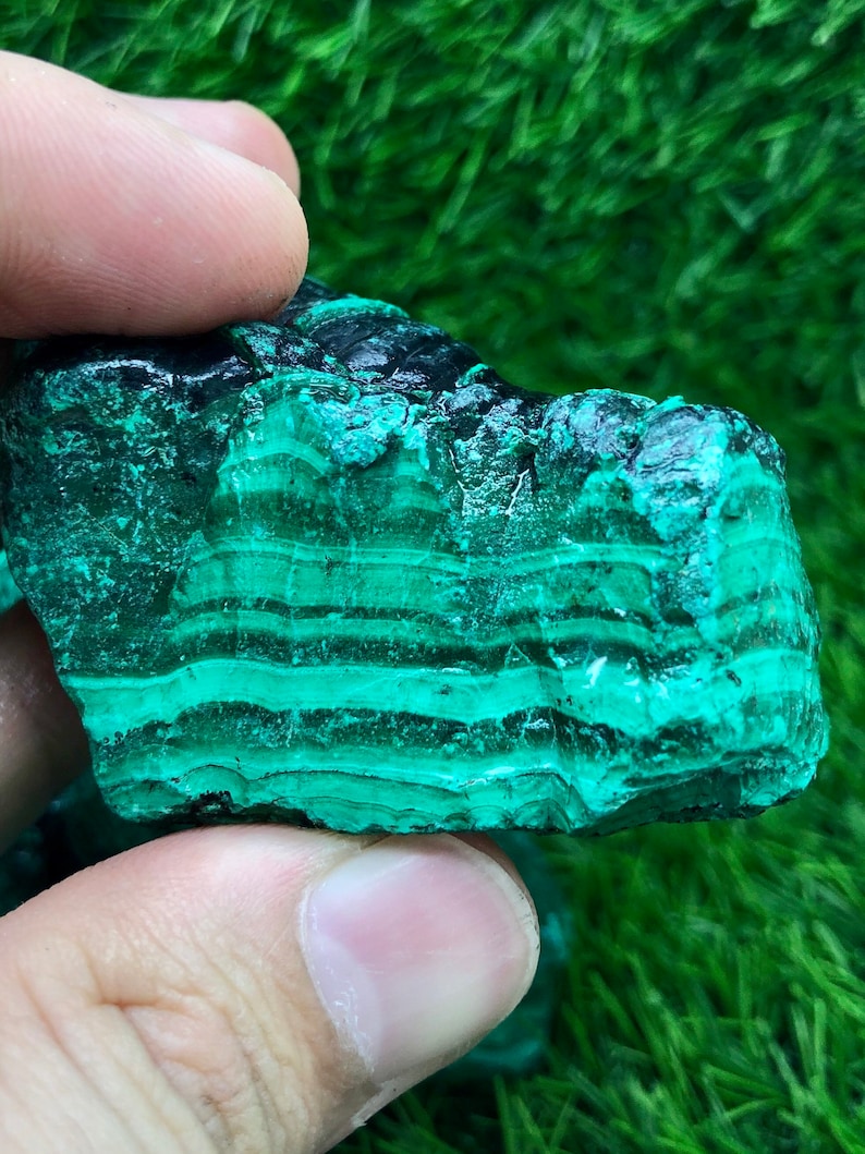 Natural Rough Malachite Green Malachite Good Quality African Malachite Beautiful Malachite