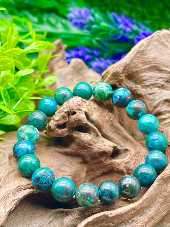 Glass Beads Cross Beads for Bracelet making 10mm Religious Blue
