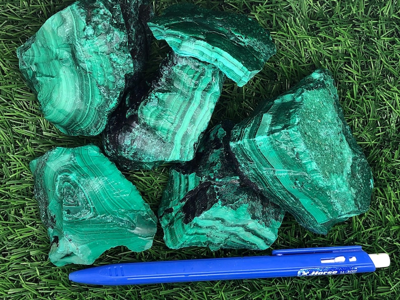 Natural Rough Malachite Green Malachite Good Quality African Malachite Beautiful Malachite