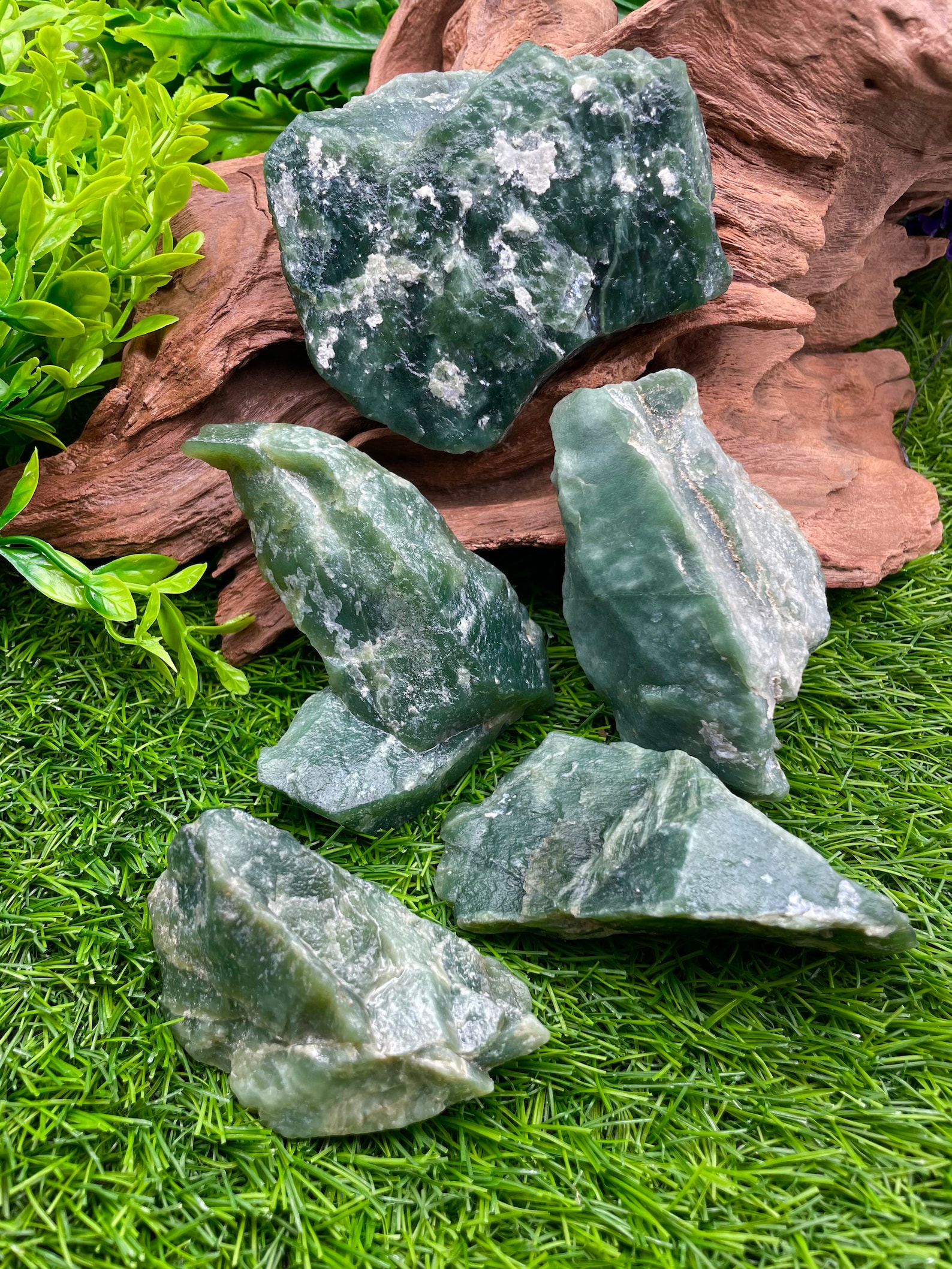 Natural Green Jade Rough Stone Real Beautiful Jade stone | Etsy