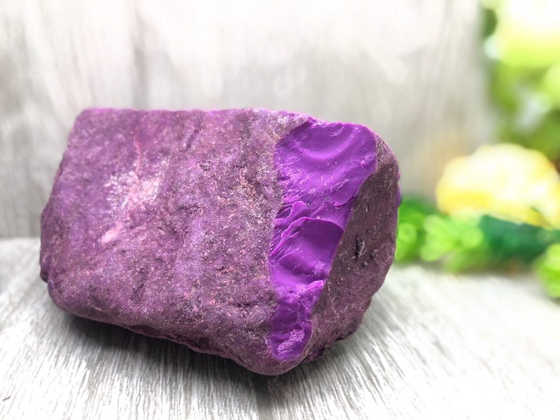 Natural Raw Purple Turquoise Alunite/ Arizona Purple Turquoise Etsy