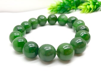 Hochwertige kanadische Nephrit Jade / Grüne Nephrit Jade / AAA Qualitäts Jade