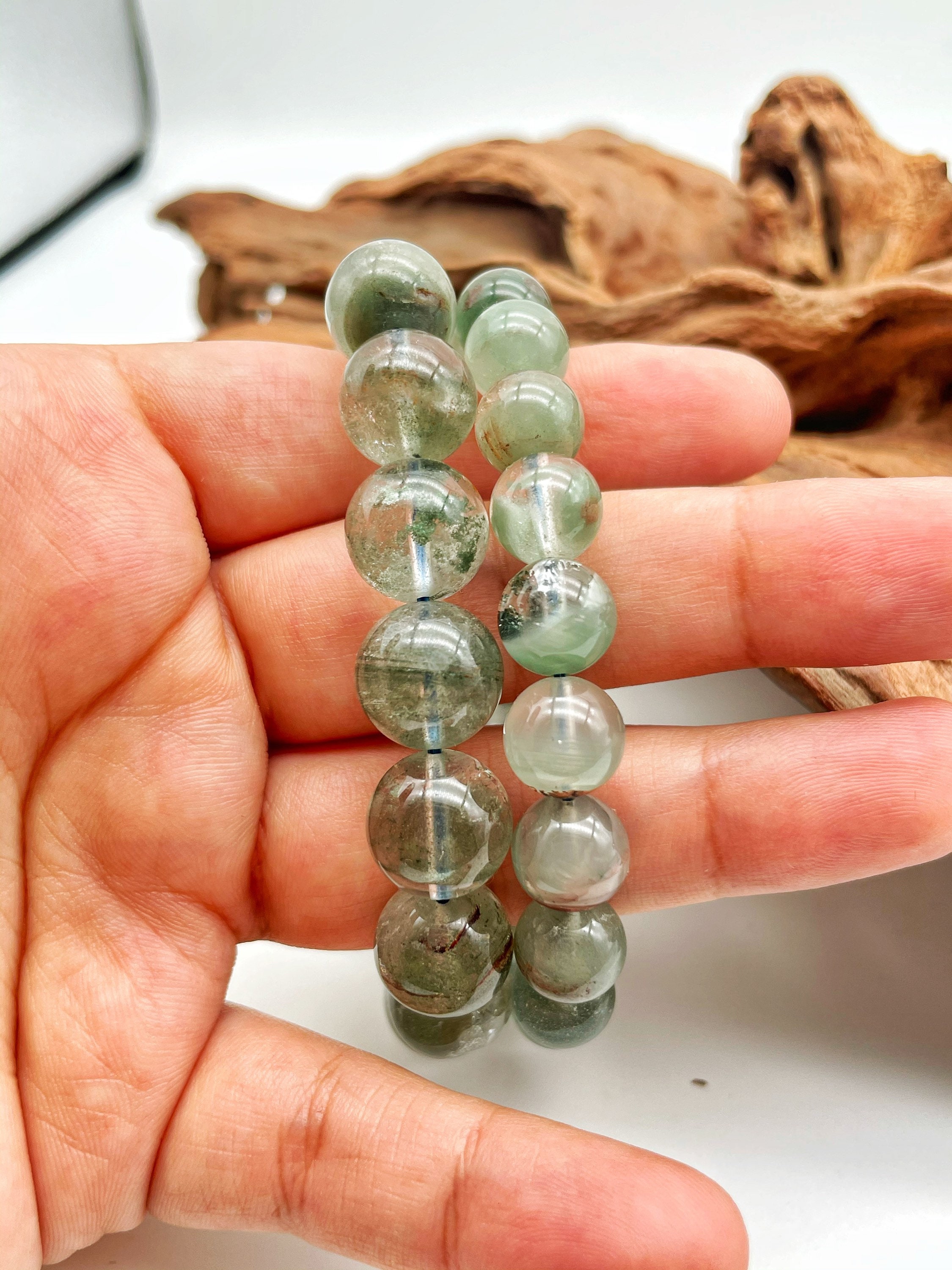Green phantom crystal bracelet clearance