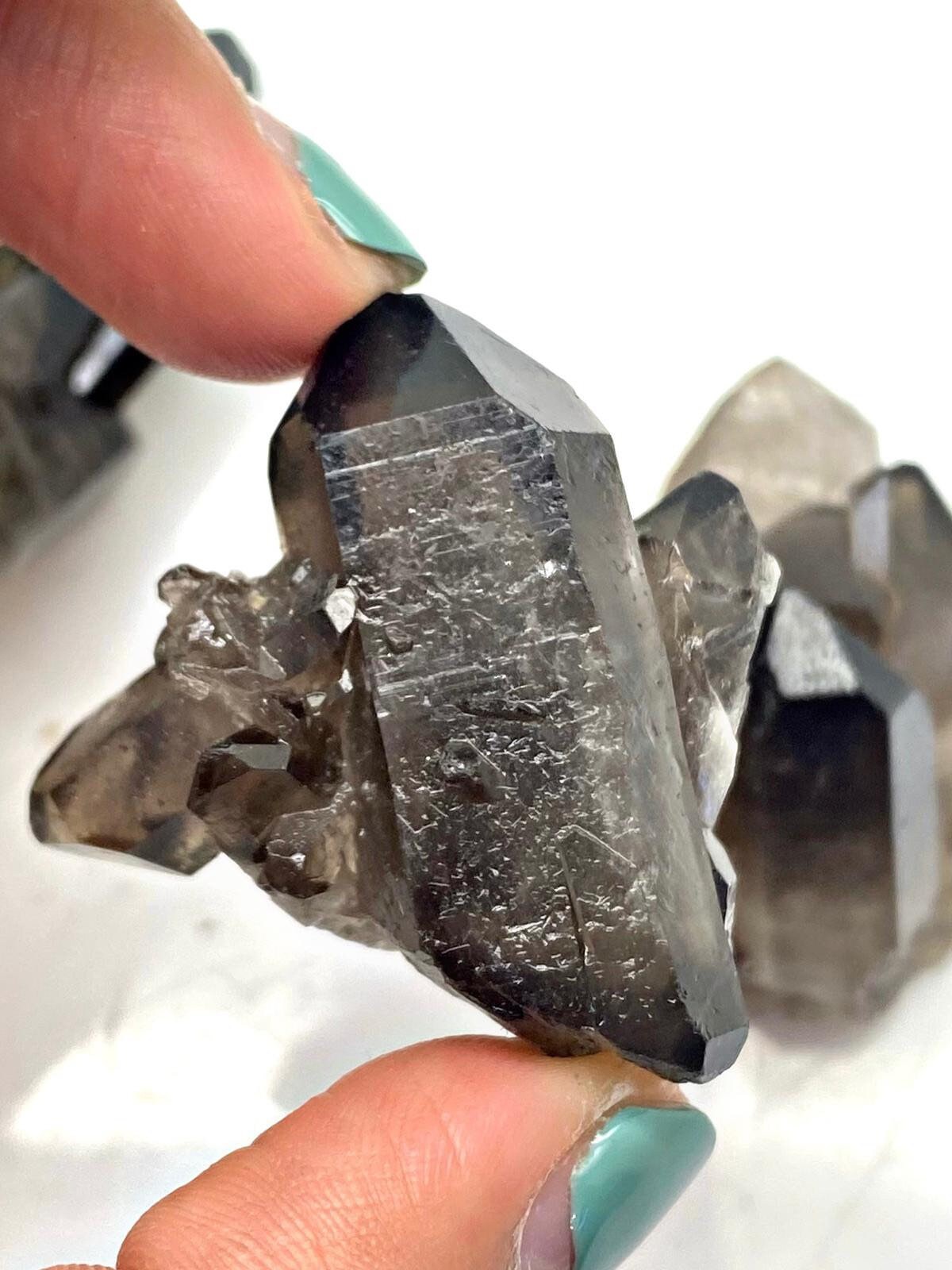 天然スモーキークォーツクリスタルポイント 1個 / スモーキークォーツ