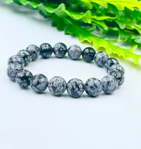 Etsy obsidian bracelet online