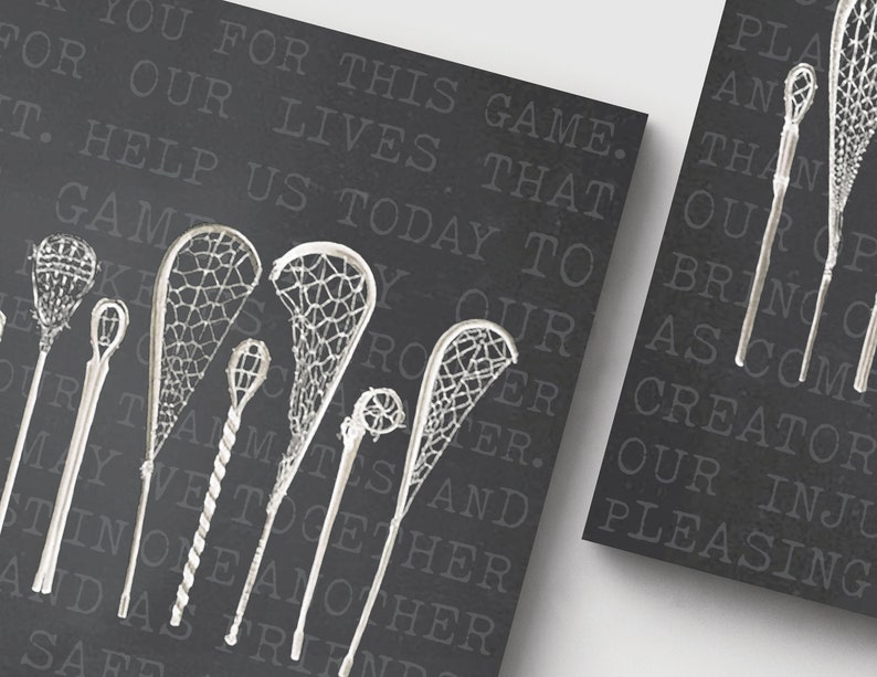 Lacrosse Art Print Lacrosse Wall Art Lacrosse Gift Ideas Lacrosse Nursery Decor Lacrosse Decor Lacrosse Gifts Lacrosse Poster Lax Gift image 6