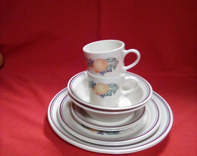 21 Piece Corelle Abundance Dinnerware Set Service for 4 Etsy