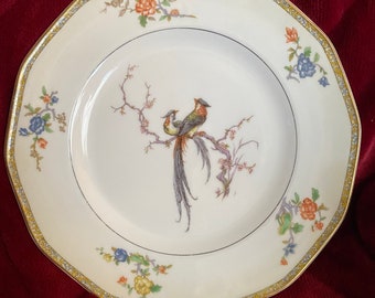 Theodore Haviland Limoges France Bird Plate