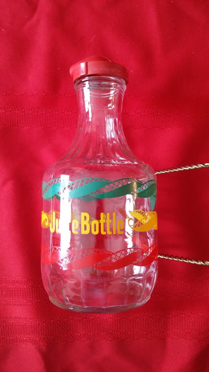Retro Duraglas Juice Bottle/decanter With EZ Pour Spout Etsy