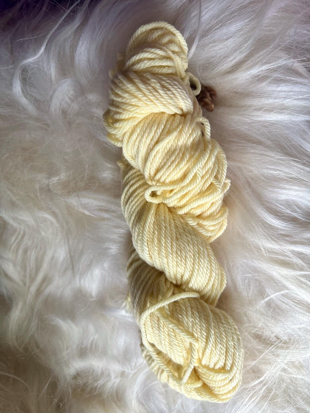 Dk Rind Plant-dyed Yarn - Lemon Rind - DK Weight *half-skein* - Etsy