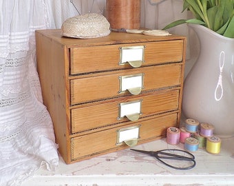 Charming vintage drawers. Storage drawers, craft drawers, office drawers, filing drawers, collectors drawers