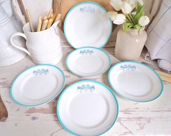 Charming Victorian Methodist Sunday School plates