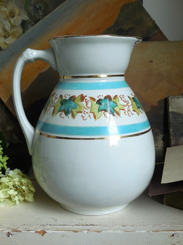 Large antique jug vintage jug antique vase vintage vase. Etsy