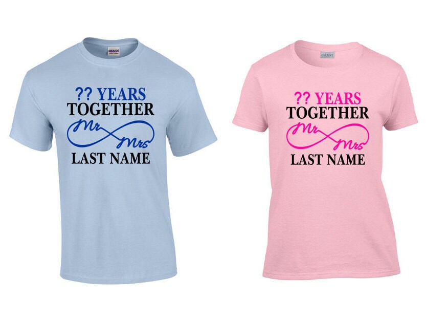 Anniversary Shirts Anniversary Gift Anniversary Gift for Etsy