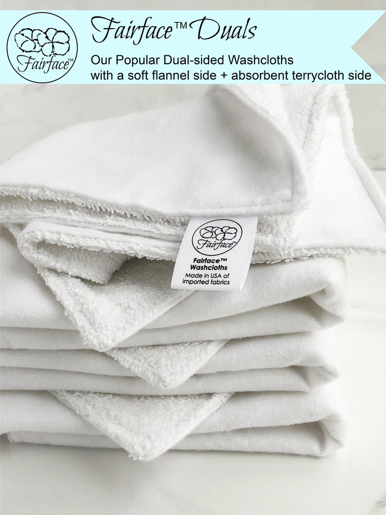 Softest Face Cloths for Sensitive Skin Combo Washcloths Packs Etsy