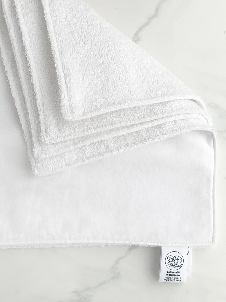 Best Dual Sided Washcloths and Facecloths for Sensitive Skin Etsy